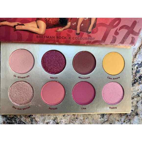 COLOURPOP X BRETMAM ROCK LIMITED LIT EYE SHADOW PALETTE NIB - Picture 6 of 8